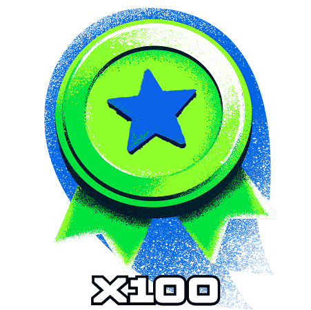 Vinci con moltiplicatore x100