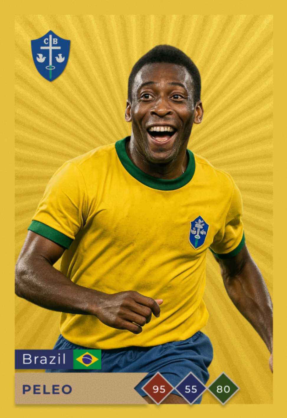 Peleo, 10, Left Midfielder