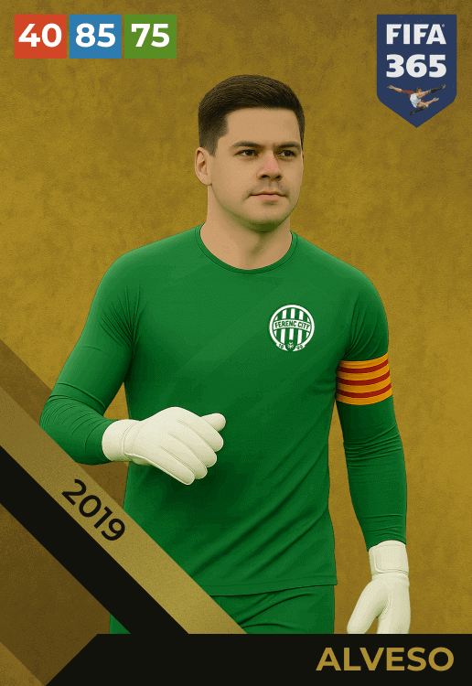 Alveso, 1, Goalkeeper