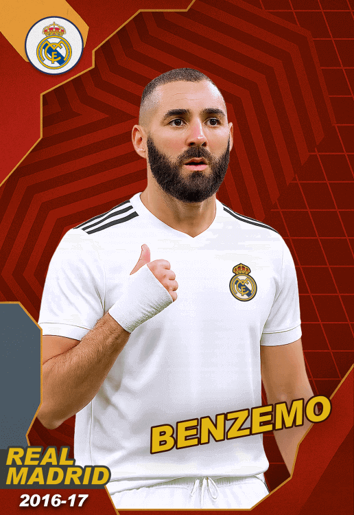 Benzemo, 9, Center Forward