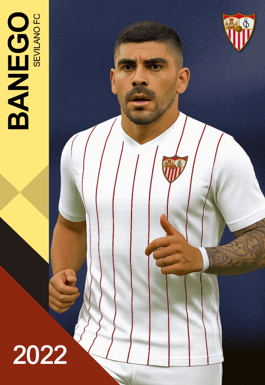 Banego, 6, Defensive Midfielder