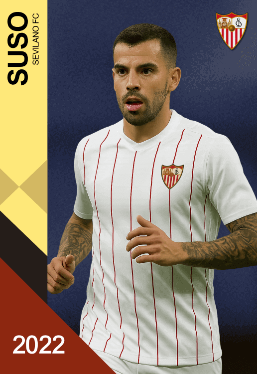 Suso, 8, Attacking Midfielder