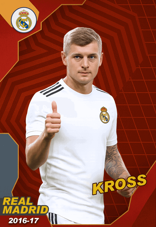 Kross, 8, Central Midfielder