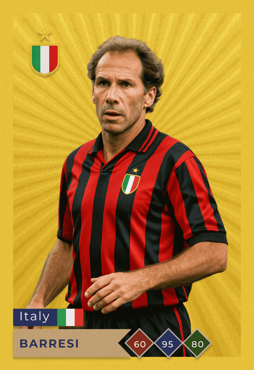 Barresi, 6, Center Back